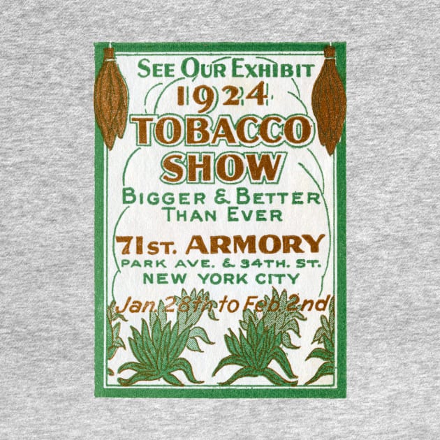 1924 New York City Tobacco Show by historicimage